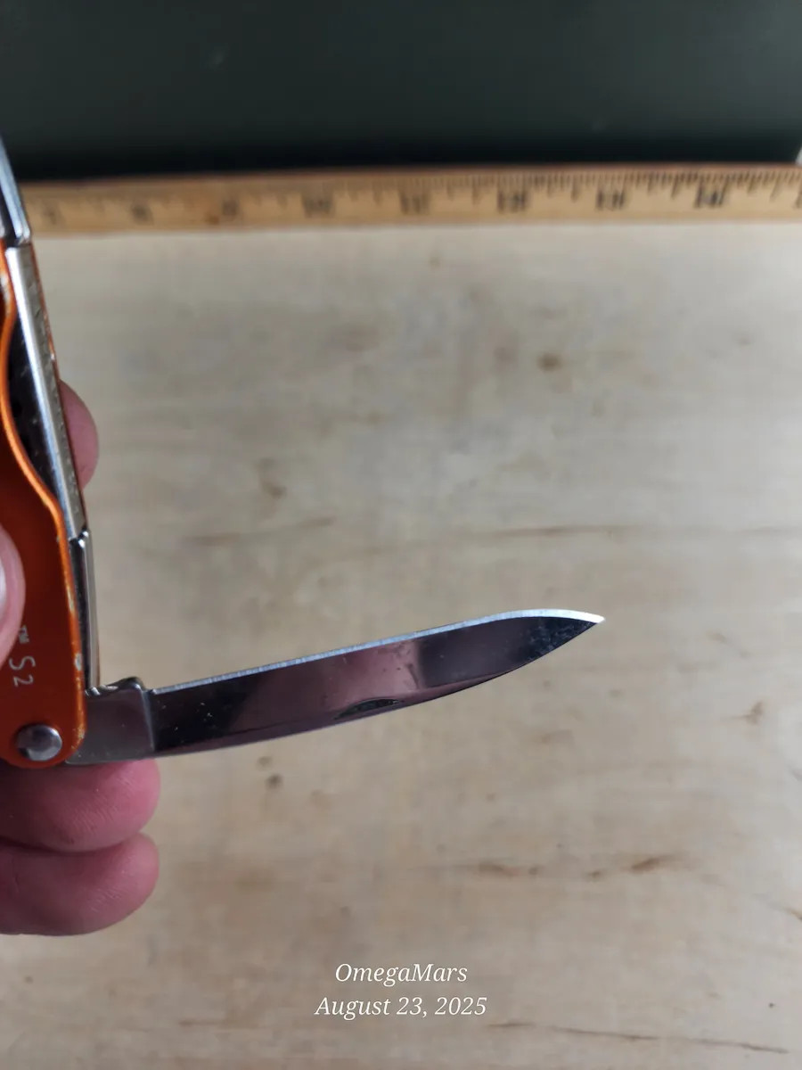 Leatherman S2 #15Gr Light usage