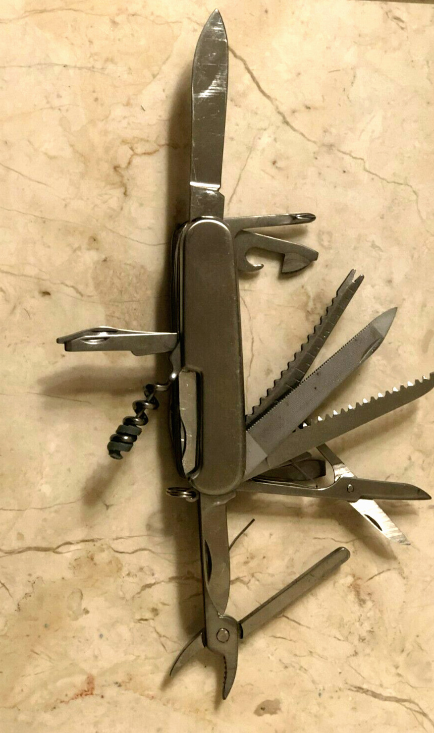 Hanig Multipurpose 14 Multi-tool Pocket Knife Stainless Steel