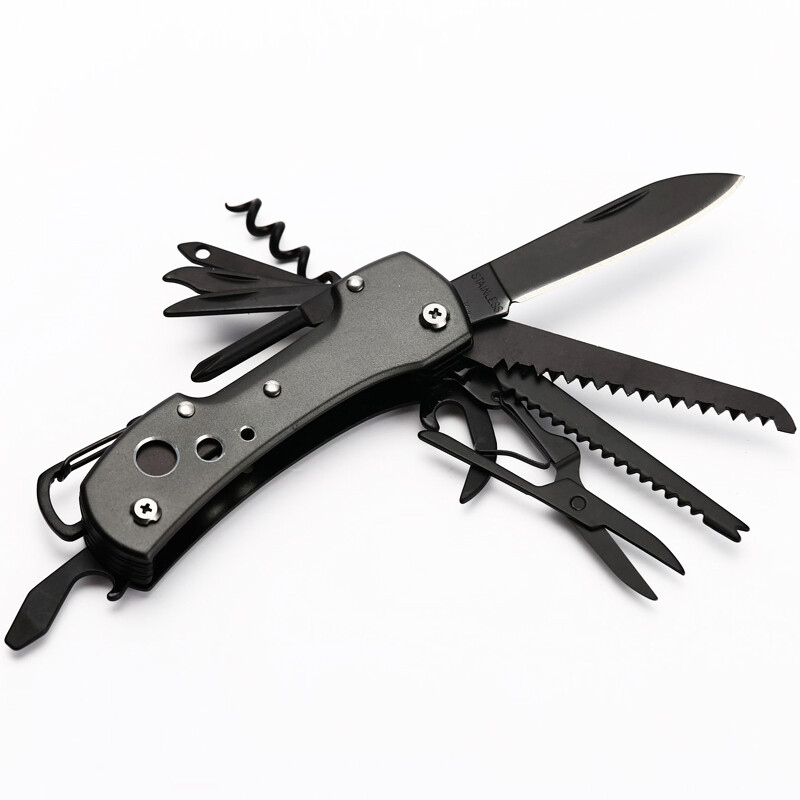 15-in-1 Multi Tool Folding Pocket Knife Outdoor Survival Camping Multitool