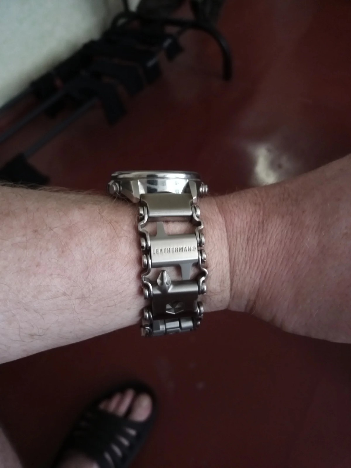 Multifunction Stainless Tool Bracelet Wearable Bolt Driver Bike Multitool Outdoo