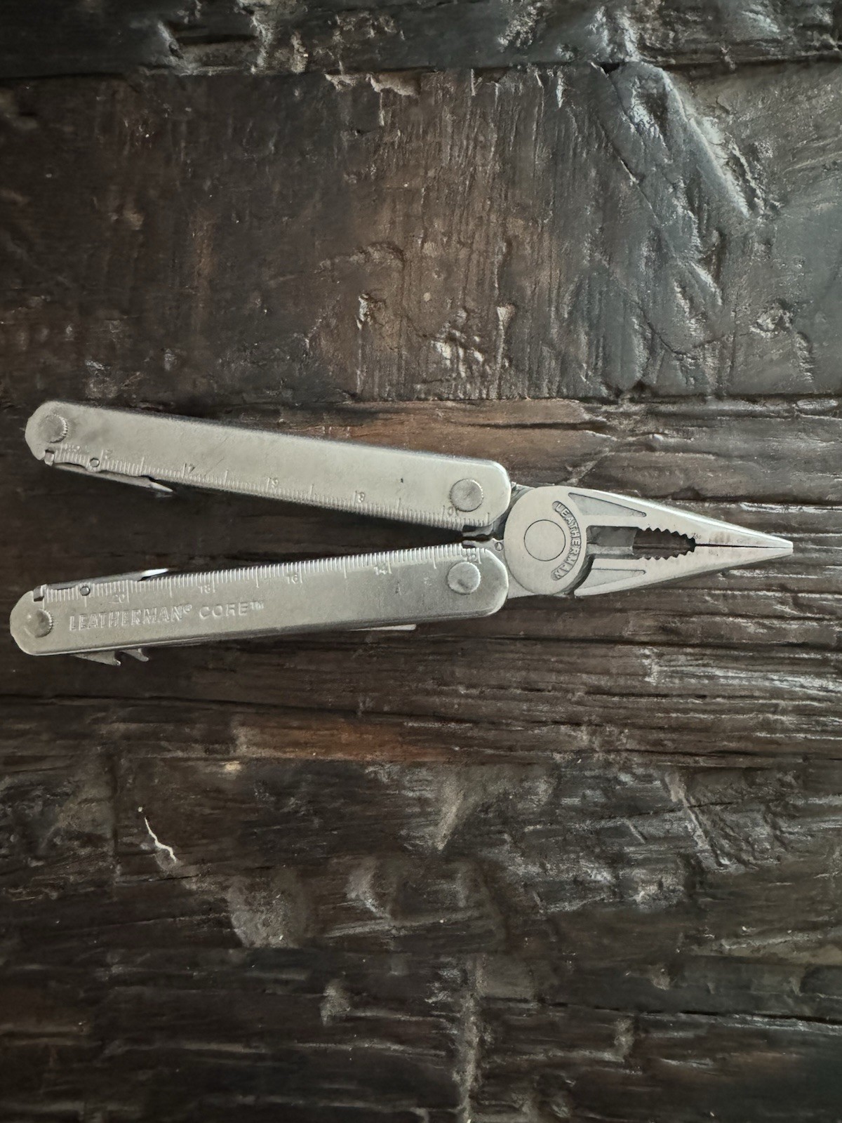 Leatherman Core Stainless W/Black Leather Sheath Multi-Tool USA 0805 Date