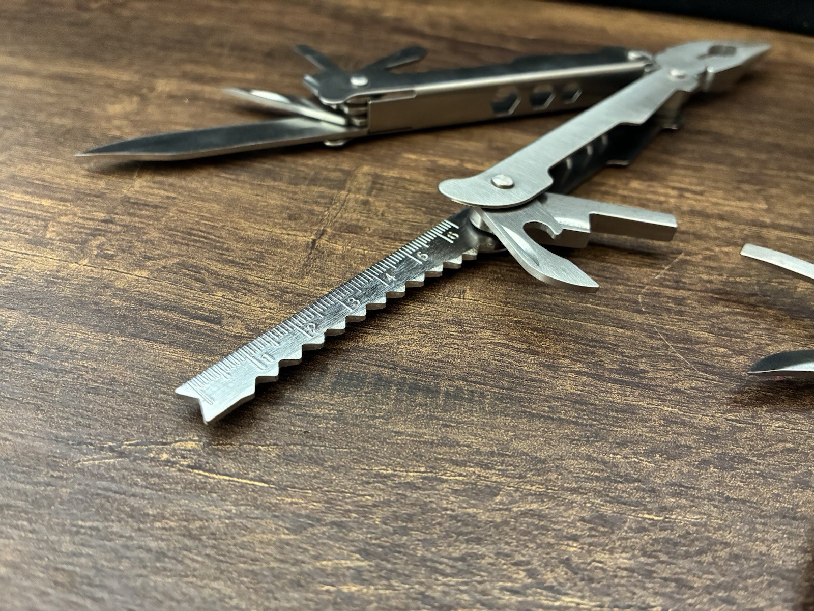 Unbranded Multi -Tool Stainless With Sheath Lot Of 2