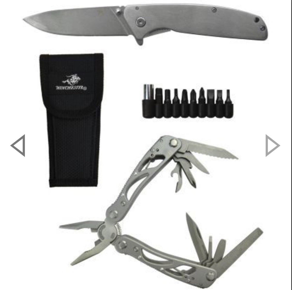 Winchester Iron Sight Knife And Winframe Multi Tool