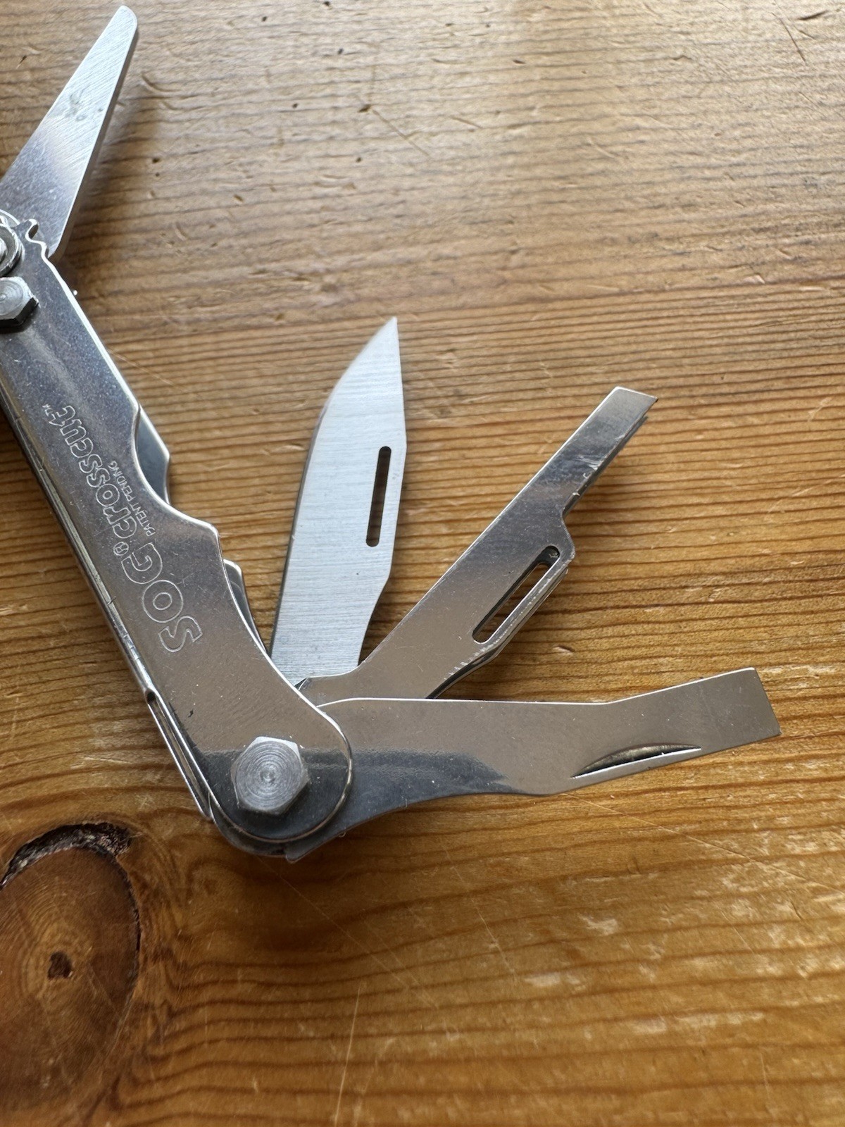SOG Crosscut Multitool Knife W/ Sheath!