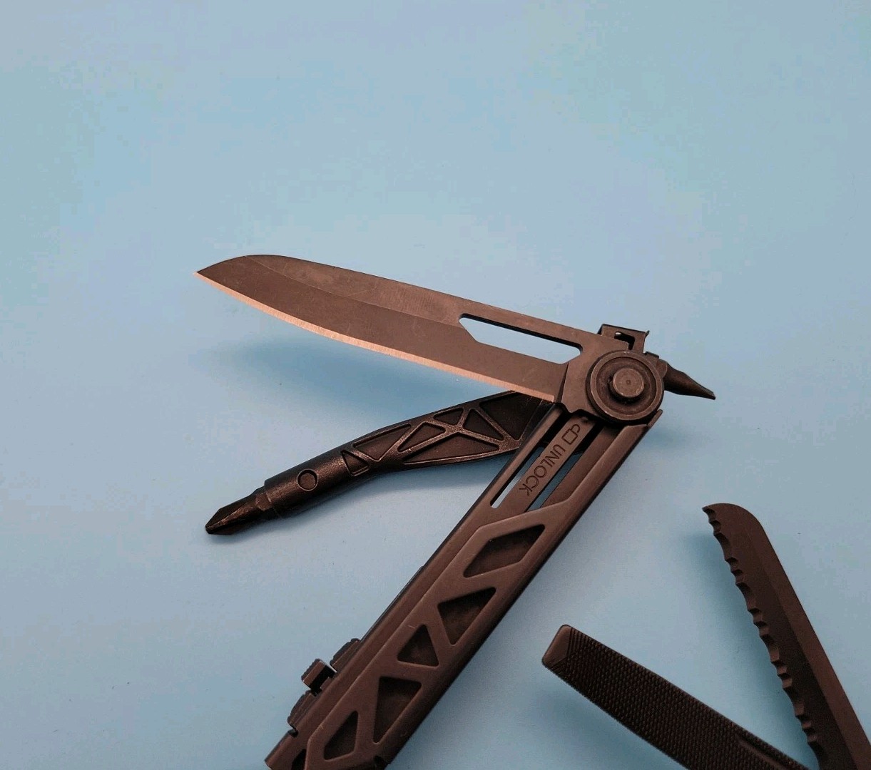 Gerber Center Drive Multi-Tool w/Sheath – Black – Pliers, Knife – USA