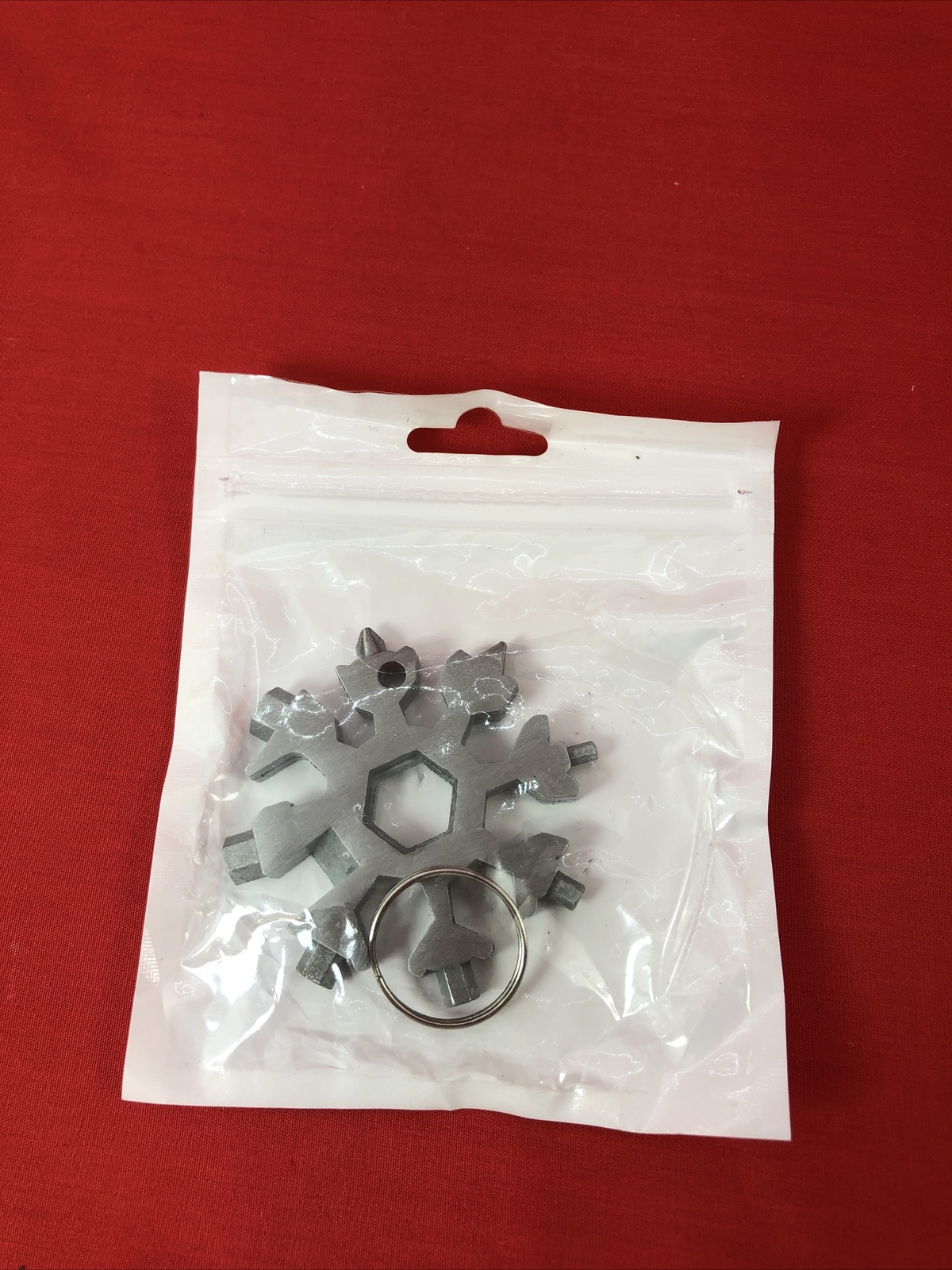 HEXFLEX SS23S ADVENTURE TOOL 15-In-1 Metric MULTI-TOOL Stainless Steel Snowflake