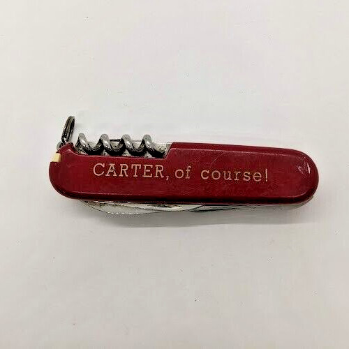 Victorinox Spartan “Carter, Of Course!” Suisse Army Red Folding Pocket Knife