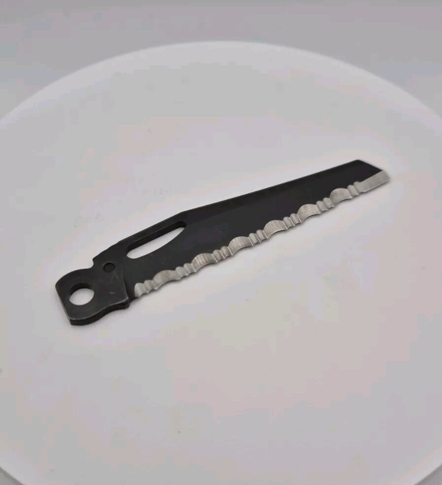 Leatherman Wave Plus – New & Genuine Replacement – 420HC Serrated Knife Black