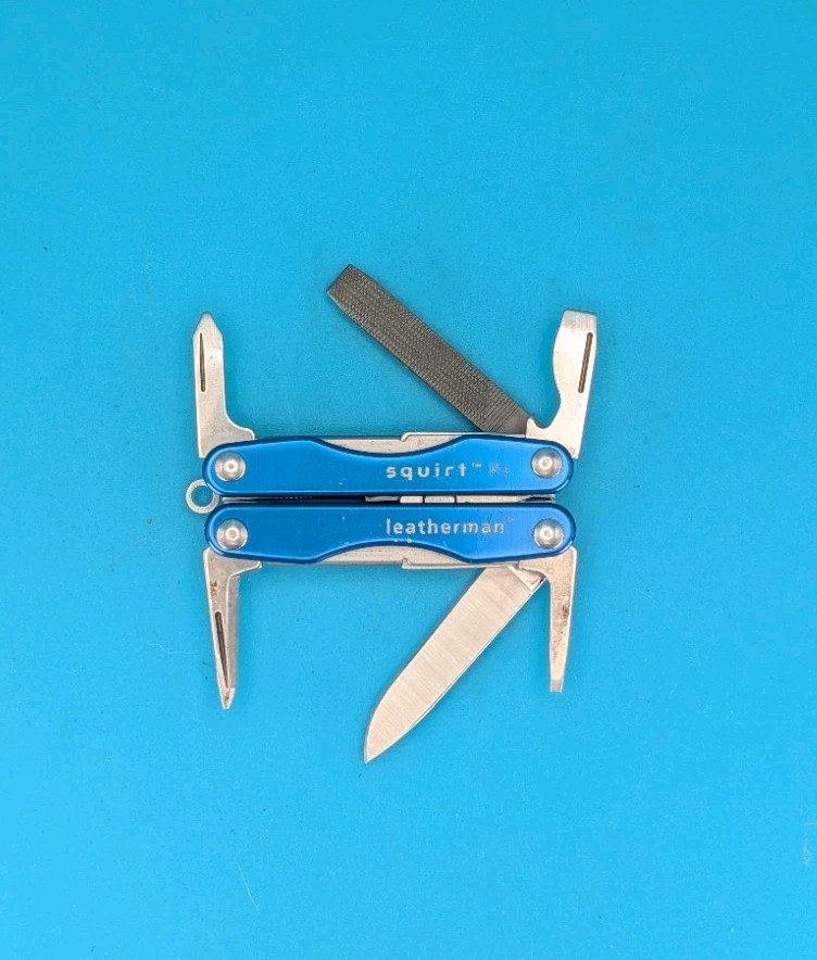 Leatherman Squirt P4 Multi-Tool, Key Ring, Retired! *RESTORECORE*