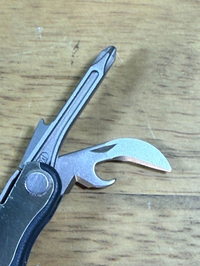 Discontinued Leatherman Kick Multi-Tool Stainless Steel Pocket Tool Knife 2008