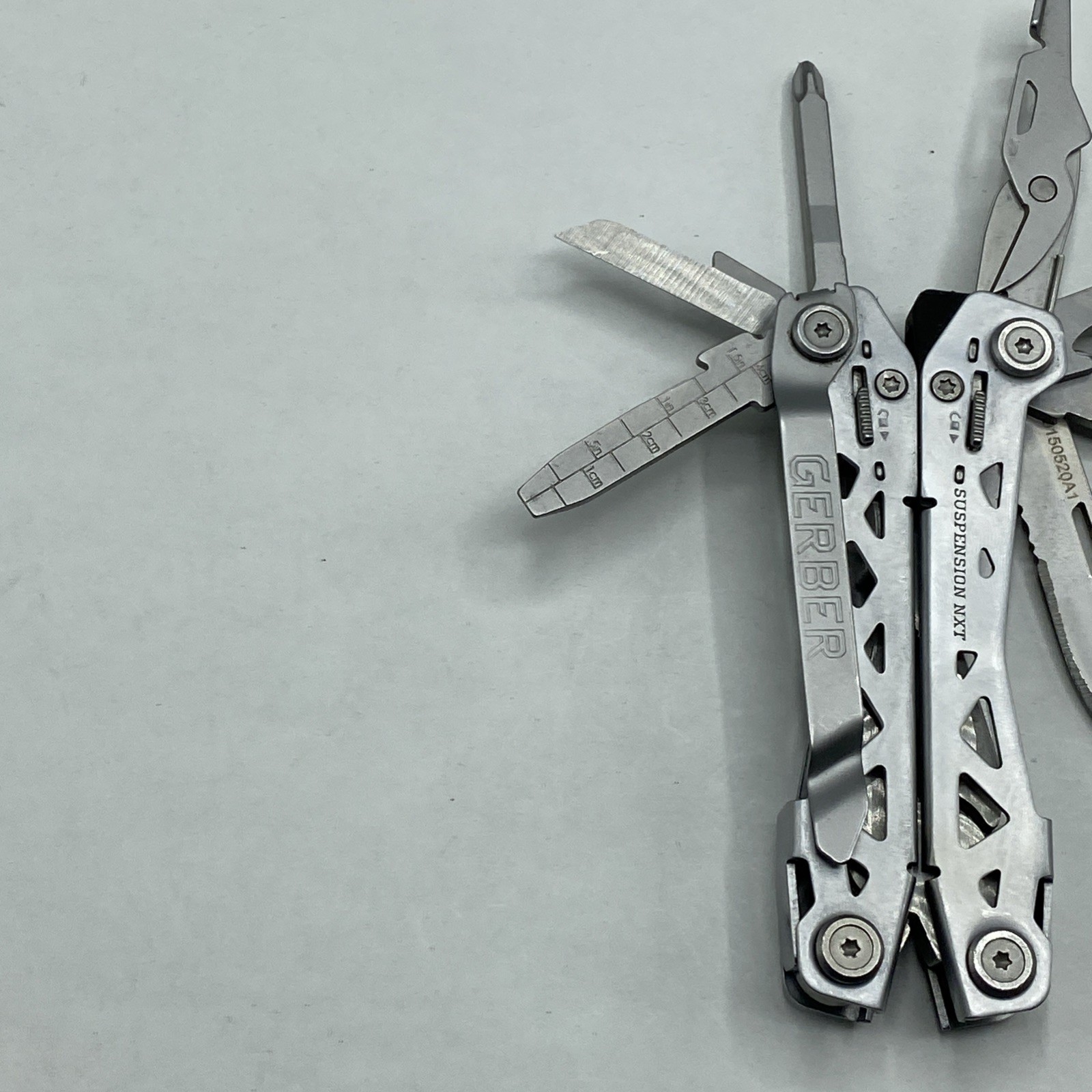 Gerber Suspension NXT & Paraframe I Knife Logo Combo – Silver