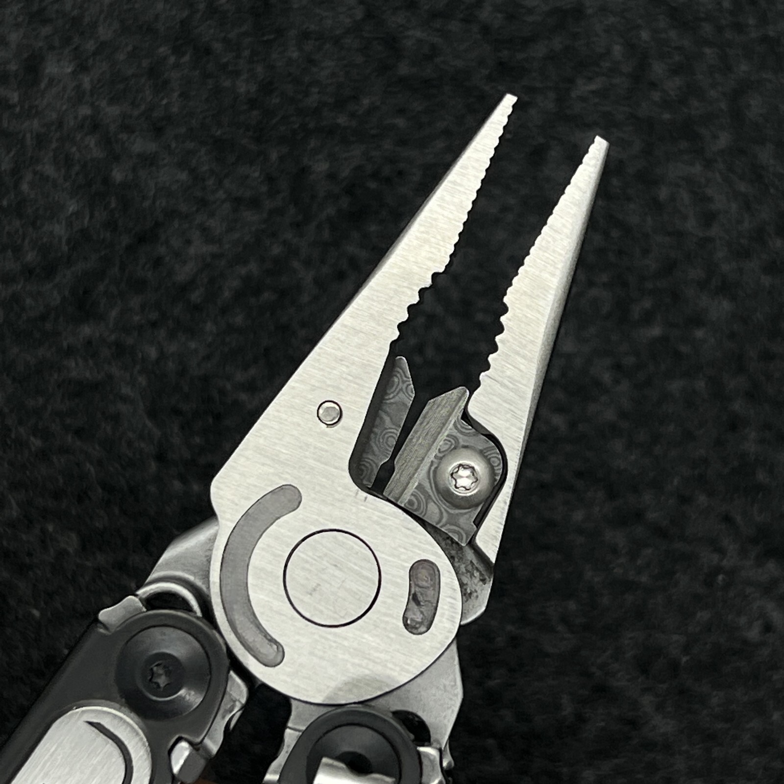 Damascus Replacement Wire Cutter Inserts For Leatherman Surge TTI Wave ARC P4 P2