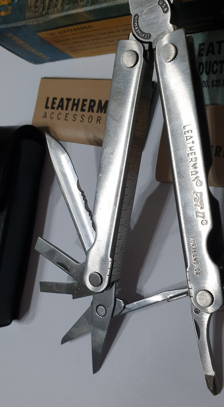 🔥 Leatherman PST II Stainless Multi-Tool New in Box Rare Retired Collectable
