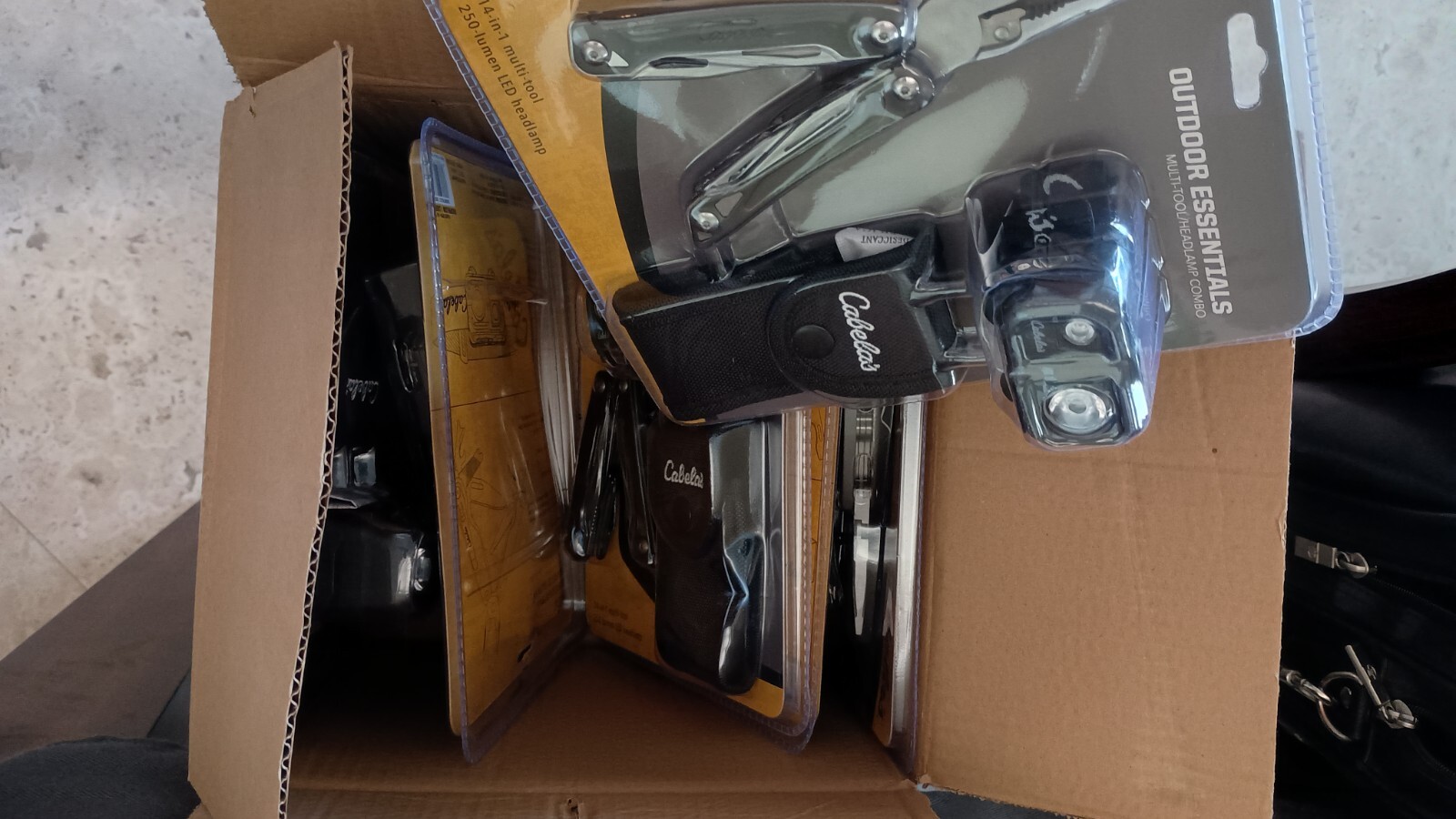6 Pack – Cabela’s Multi-Tool and Headlamp LIFETIME WARRANTY