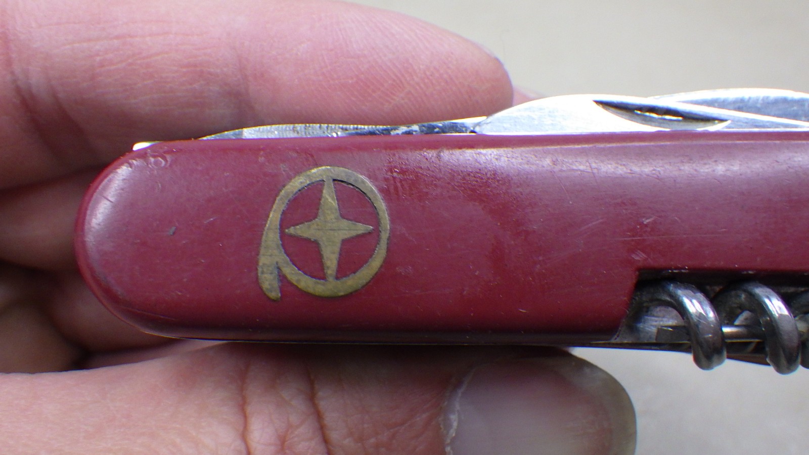 Vintage Diamond Superior Multi Tool Pocket Knife Swiss Army Style w/ Screwdriver