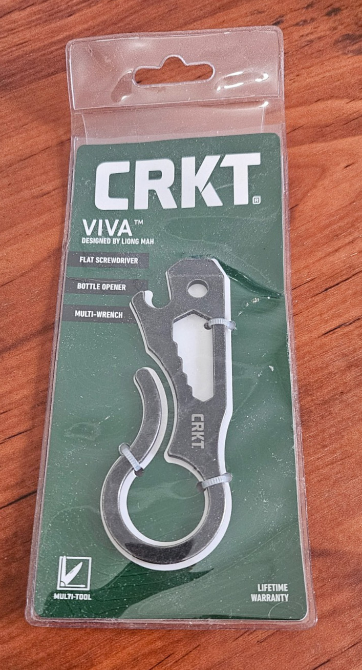 CRKT Viva Multi Tool Flat Screwdriver Bottle Opener Multi Wrench Brand New