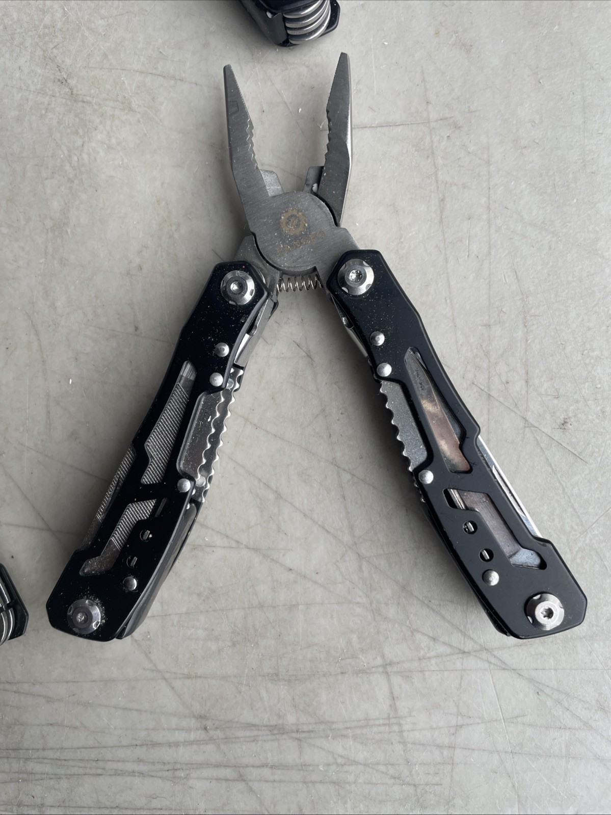 Lot Of 3 Fangfo 14-in-1 Multitool Multi Tool W/ 2 Sheaths