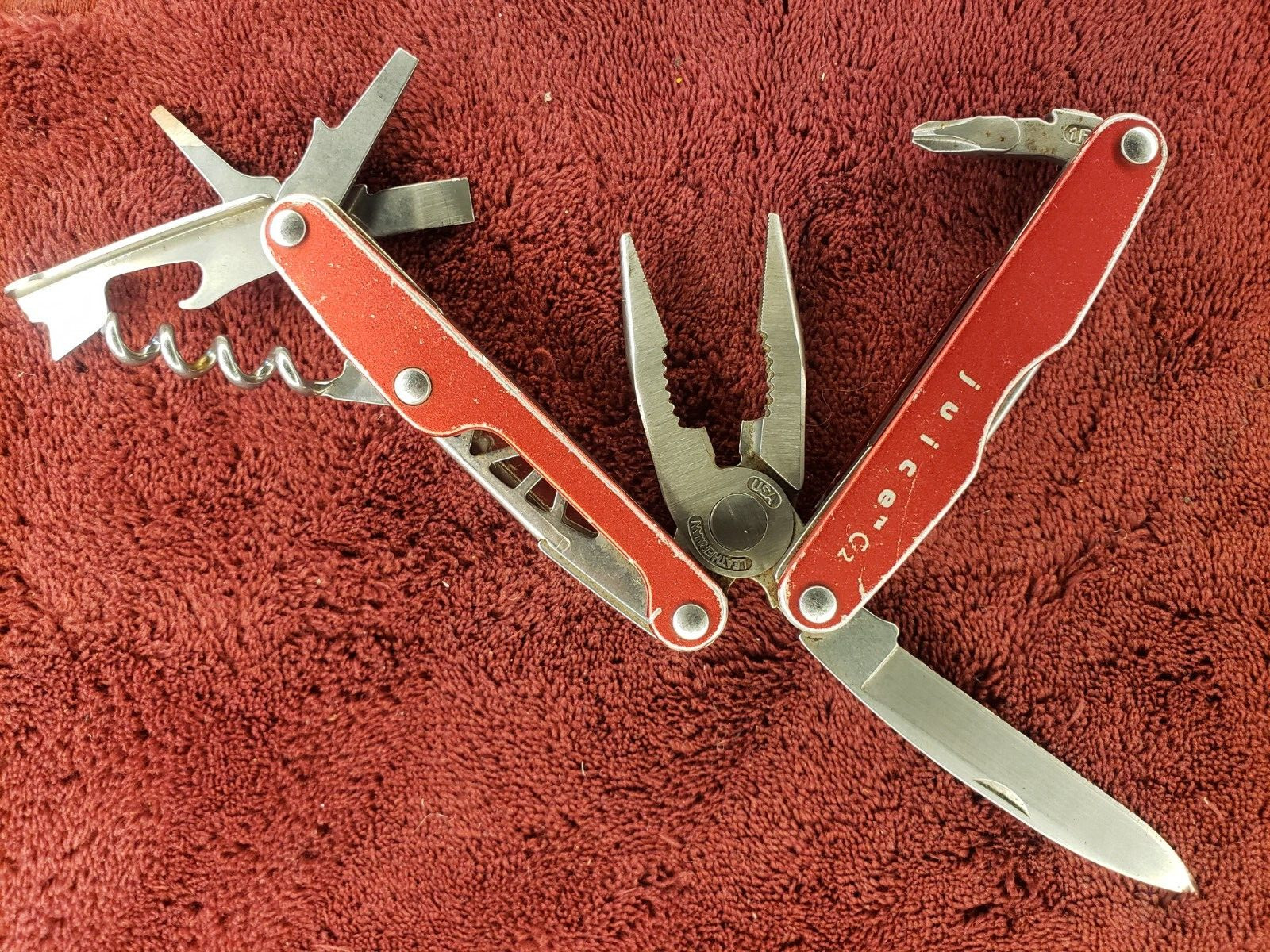 🔪🔪 Leatherman Juice C2 Red Multi-tool read