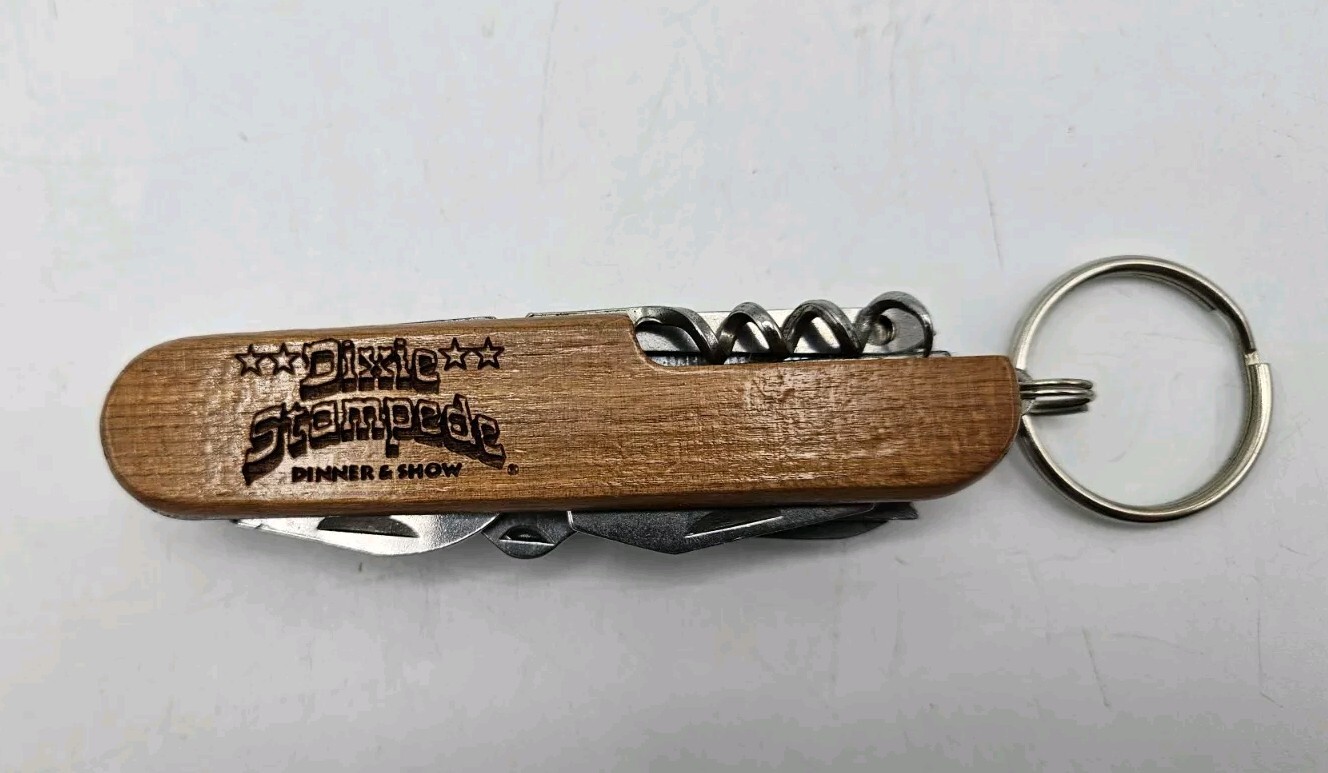 Dixie Stampede Dinner Show Army Knife Multitool, Personalized Name FRANCIS