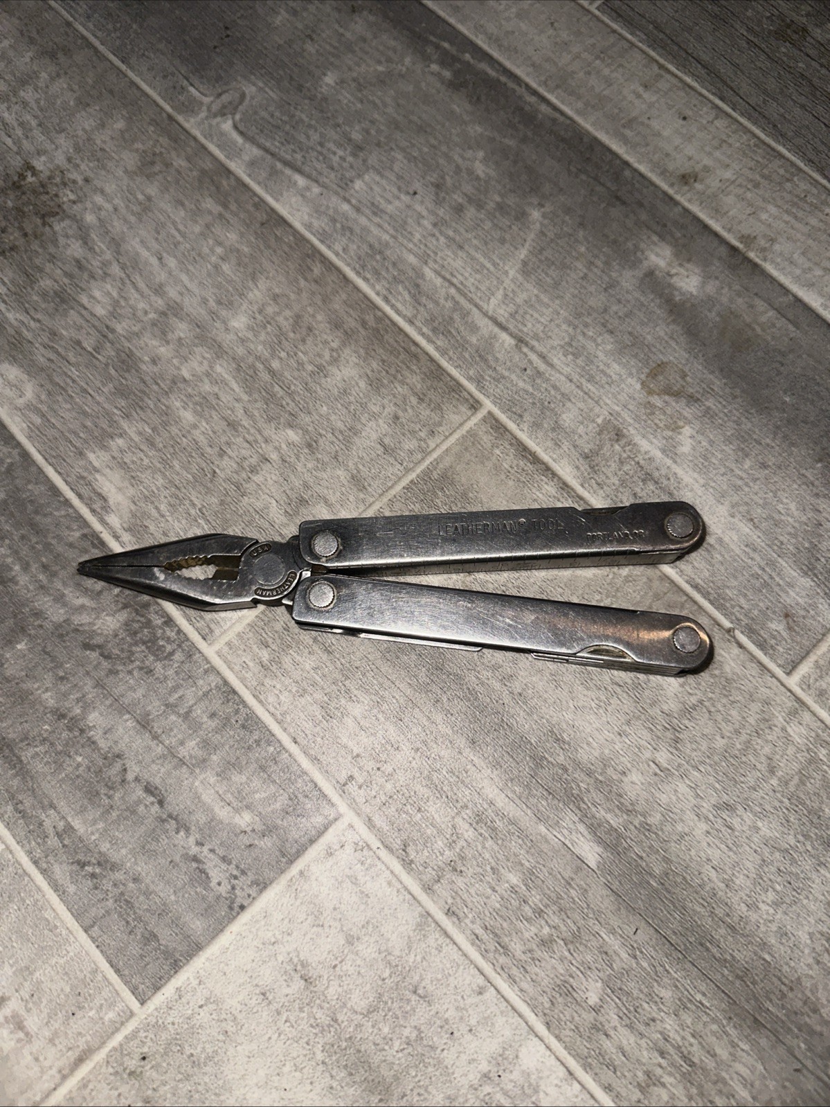 Leather Leatherman Multi Pocket Tool, Portland Oregon.