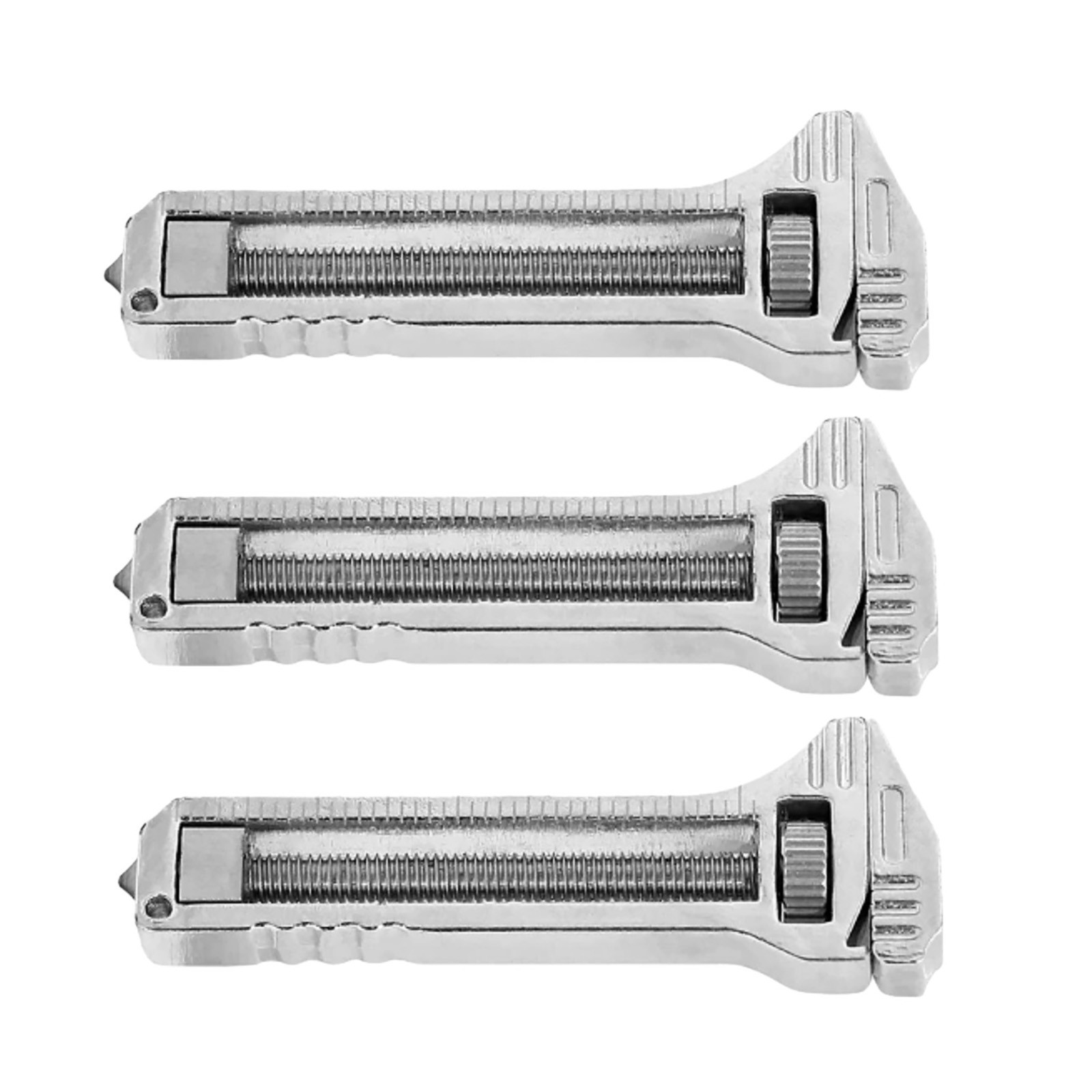 3PCS Alloy Multi Functional Wrench Set with Bottle Opener for Repair and DIY