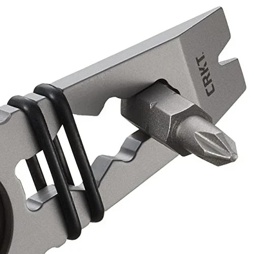 CRKT 9913 PRY BAR POCKET TOOL CORD CUTTER BIT DRIVER SCOUT TOOL DESIGN FREE SHIP