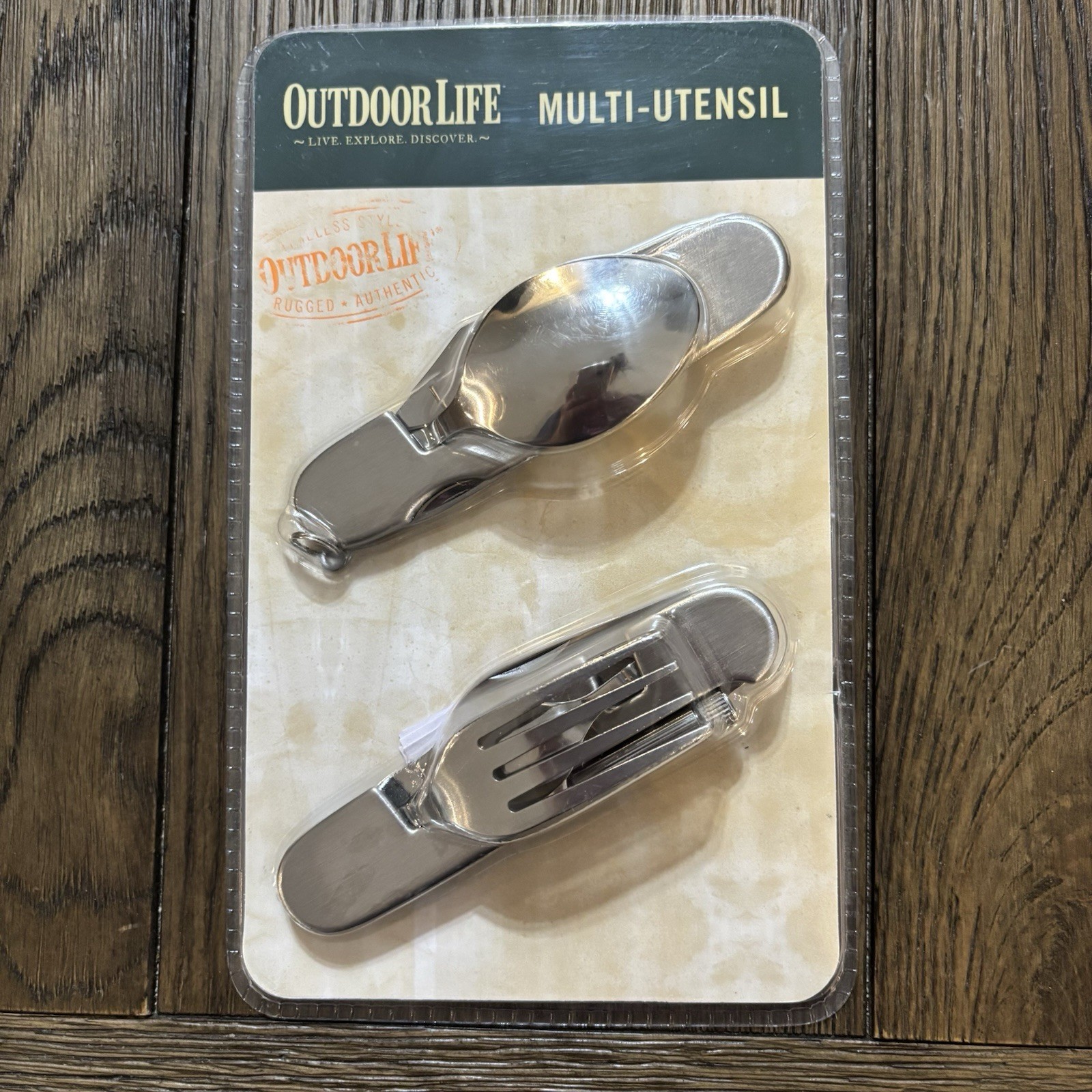 Outdoor Life Multi-Utensil Stainless