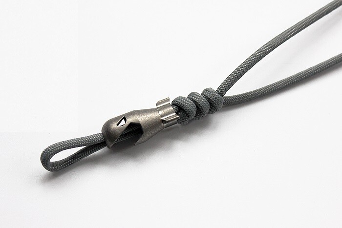 Titanium Shark Knife Lanyard Bead Paracord Pendant Tool EDC Multi Tool