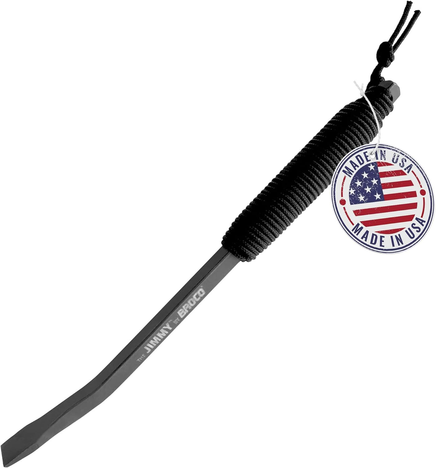 Jimmy Tactical Pry Bar, EDC, Rescue & Breaching Tool, Durable Steel, Comfort Gri