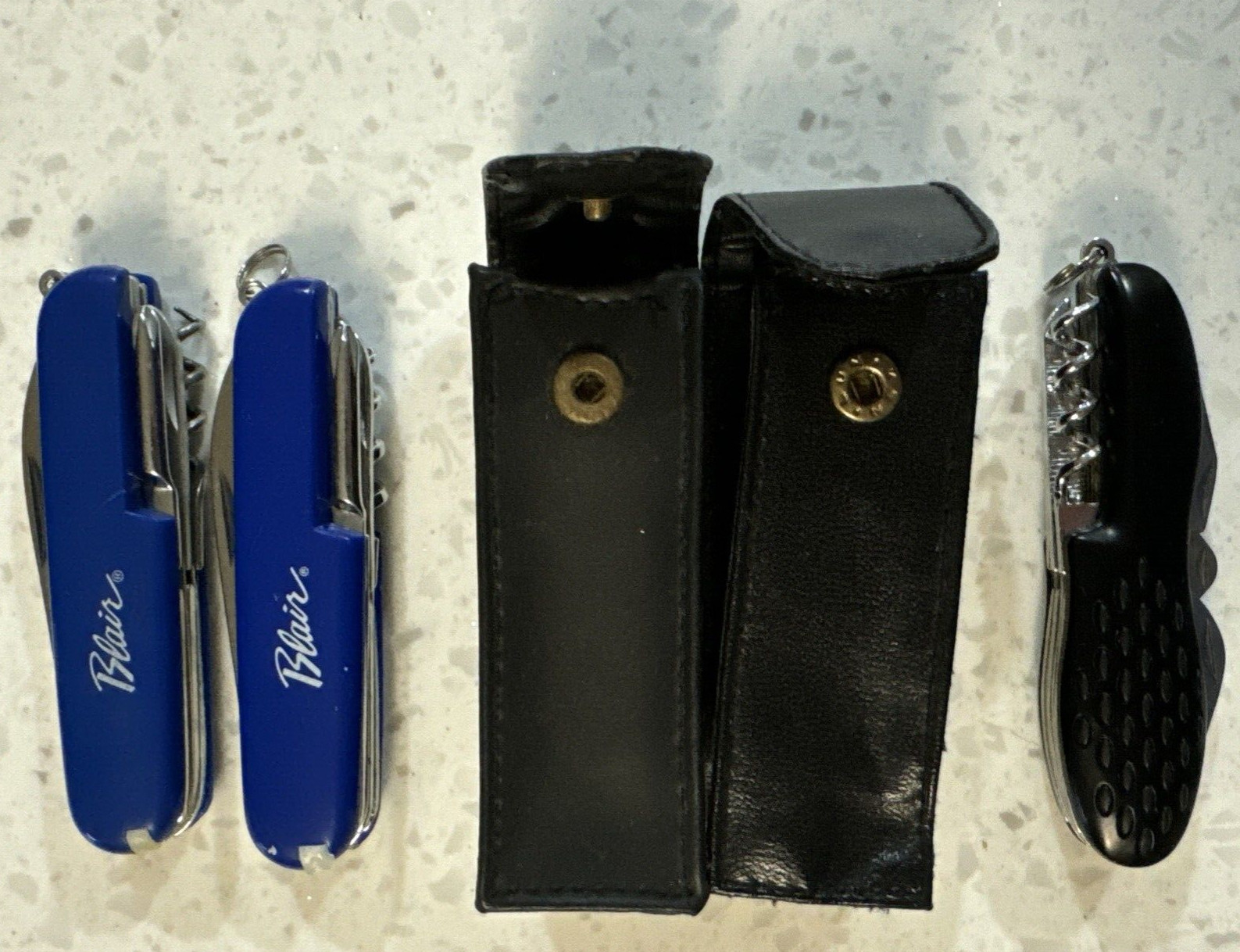 Yorkcraft Utilities Tool With Leather Case Plus More Lot (9) Great Vintage Items