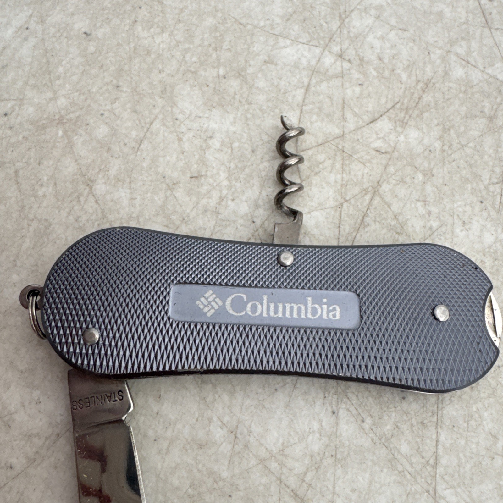 Columbia Field Gear Deluxe Green Multi Tool 10 Function Pocket Knife