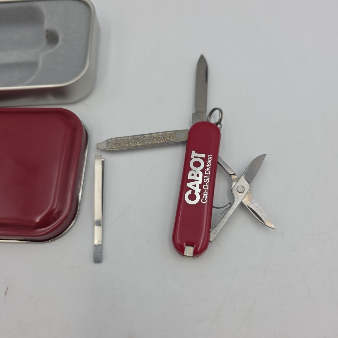 Victorinox Officer Suisse Swiss Army Knife Multi Tool CABOT Red New In Box