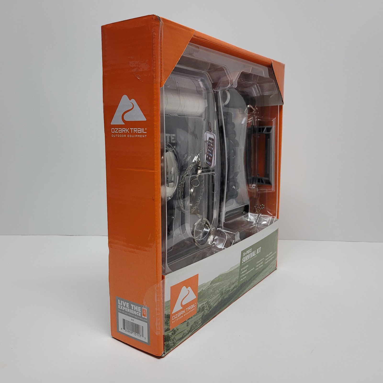 Ozark Trail Outdoor Equipment 16-Piece Survival Kit NEW IN BOX