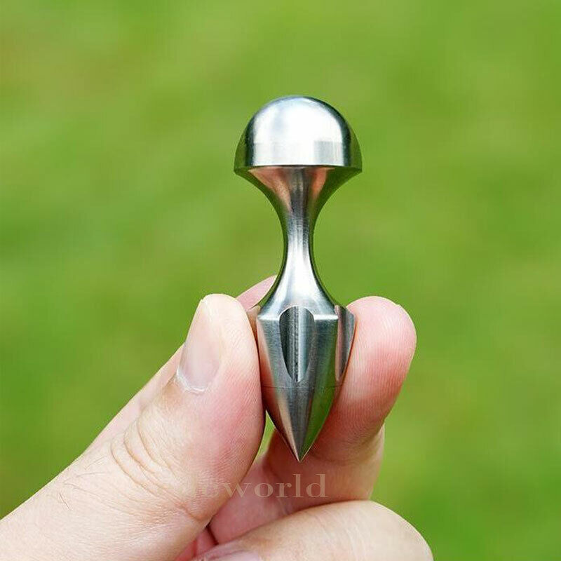 TC4 Titanium Alloy Waterproof Box keychain Necklace Pendant Outdoor EDC Tool