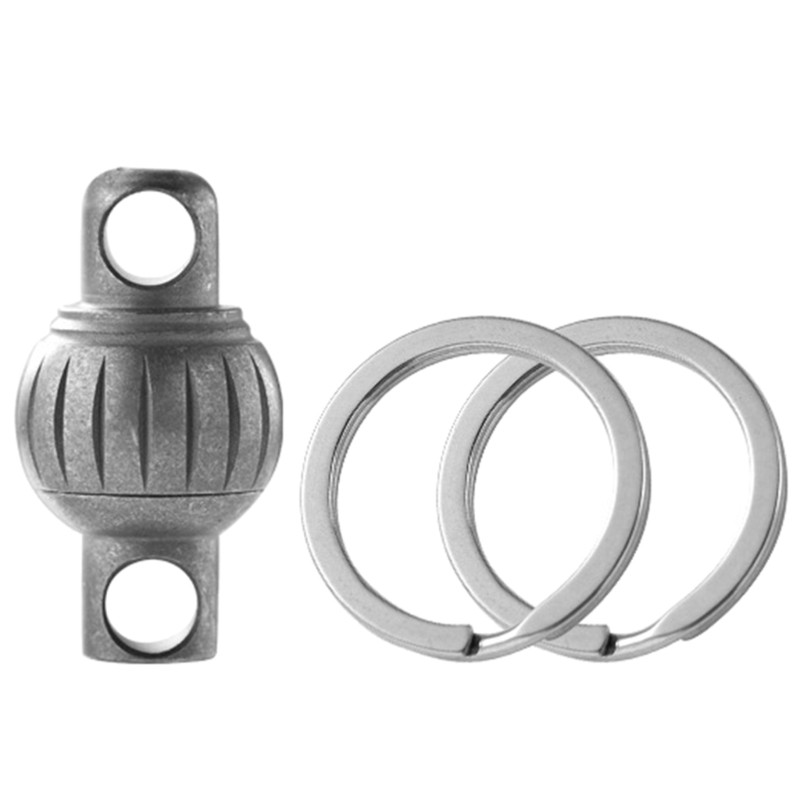 Titanium Quick Release Swivel Keychain Detachable Keychain Tool Easy to Use