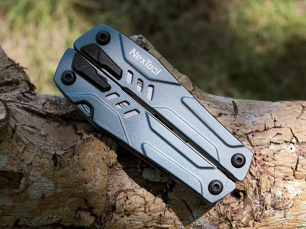 NexTool Sailor Pro Multitool Essential Tools With Blue-Gray Stainless Handles