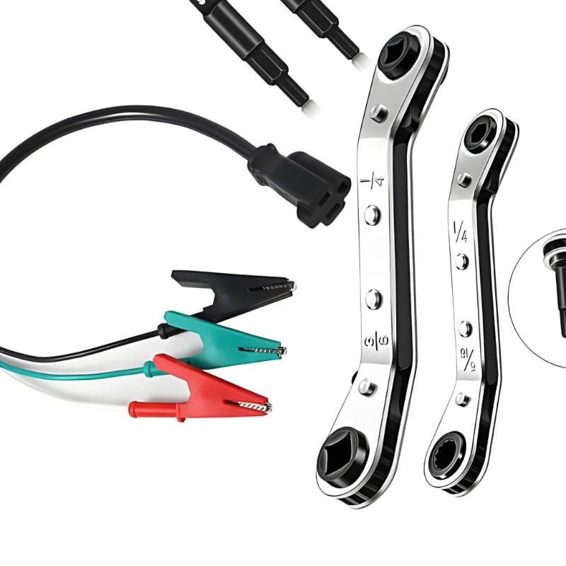 Solid Carbon Steel Hand Tool Set Suitable For Various Technical Procedures
