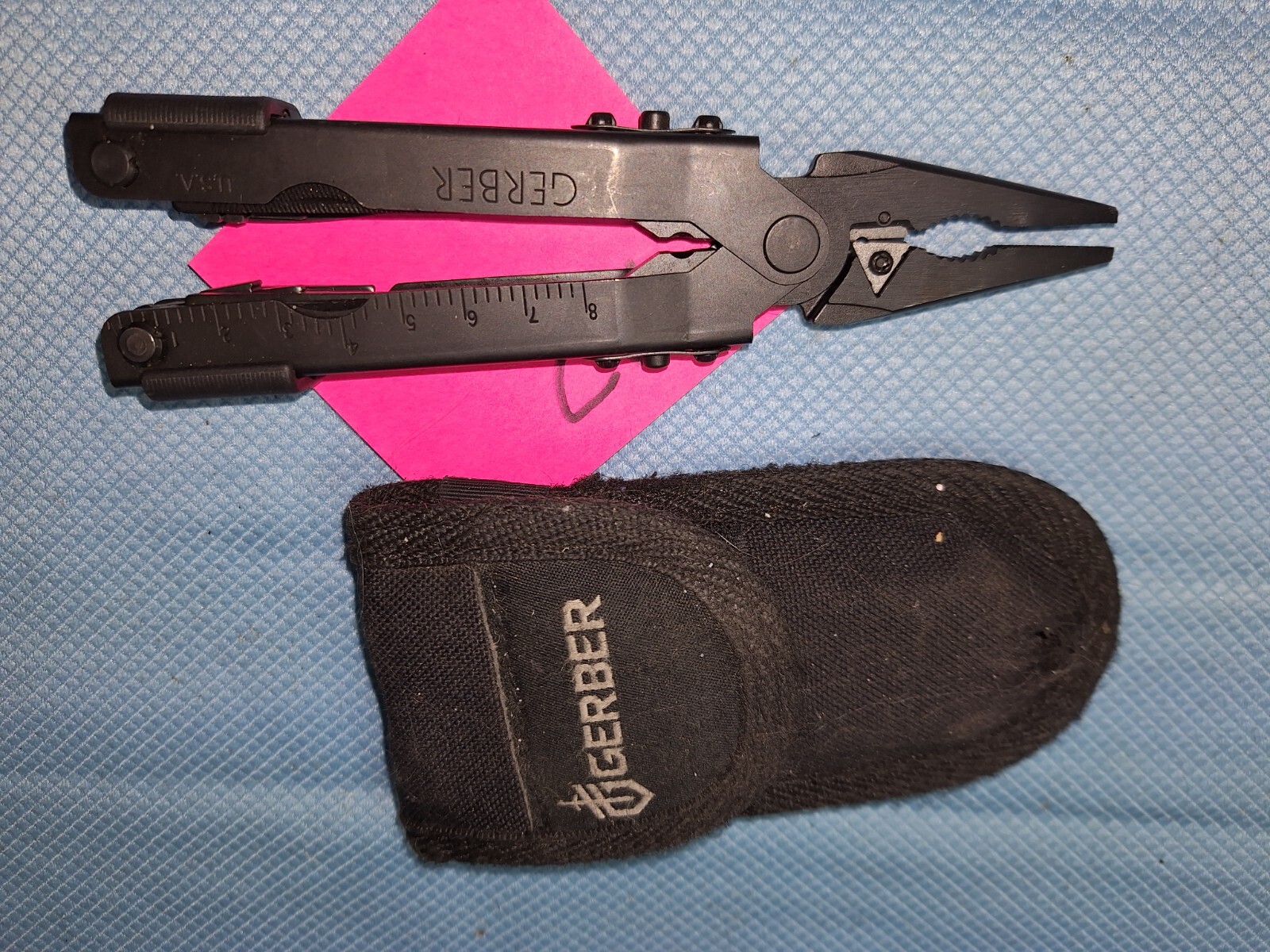 1 BLACK GERBER 600 U.S.A. Multi Tool EXCELLENT lot 907
