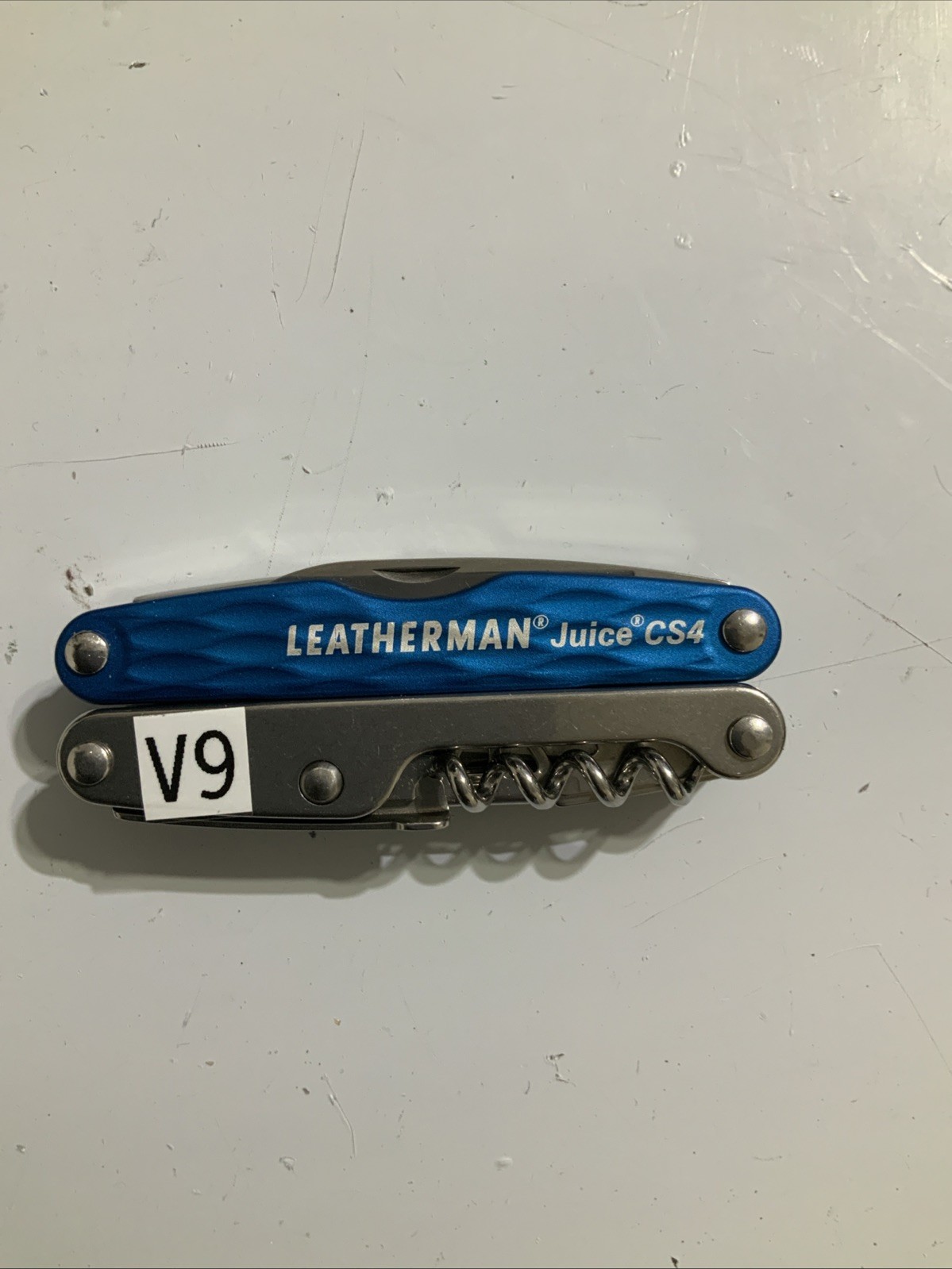 Leatherman Juice CS4 Multi Tool! Retired! COLUMBIA BLUE – V9