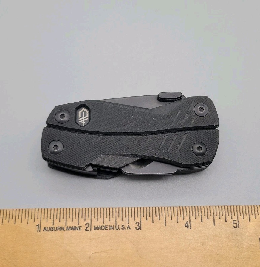 Gerber Bullrush Multi-Tool – Black G-10 handles – Strap Cutter – DISCONTINUED