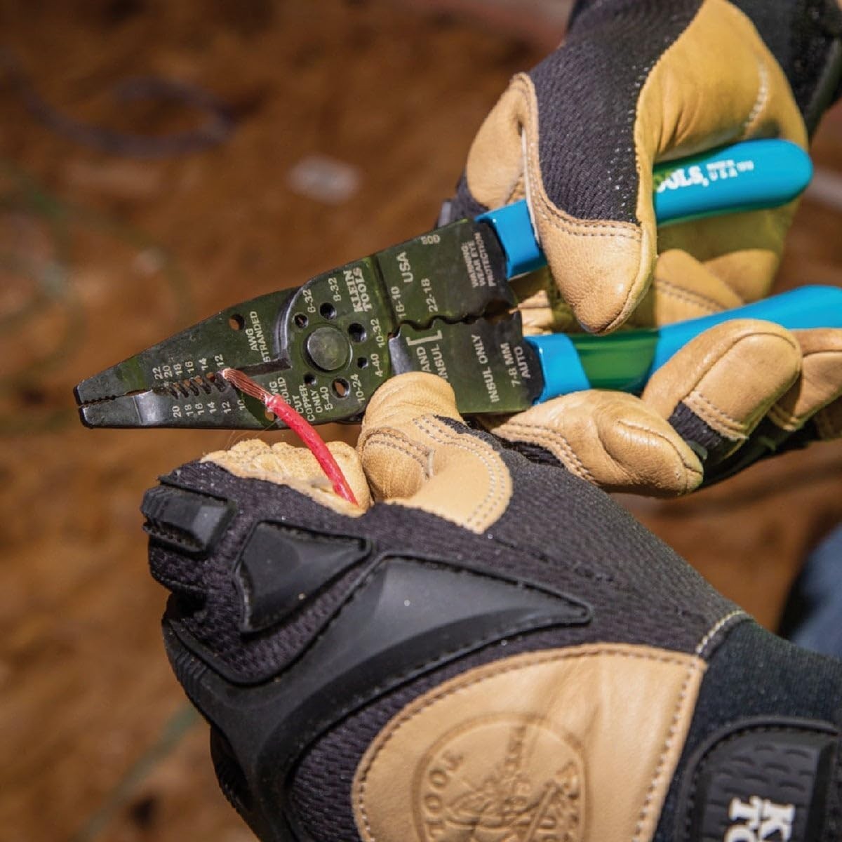 Versatile 8-Inch Wire Multi Tool – Crimper, Stripper, and Bolt Cutter – USA-Made