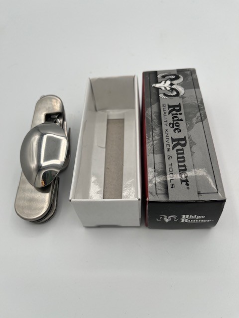 Ridge Runner Folding Chow Set Stainless Steel Multi-Tool NIB