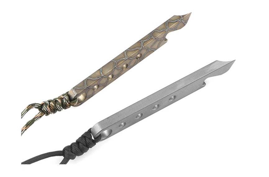 Titanium Alloy Outdoor Multi Tools Pocket Pry Bar Crowbar Bottle Opener EDC