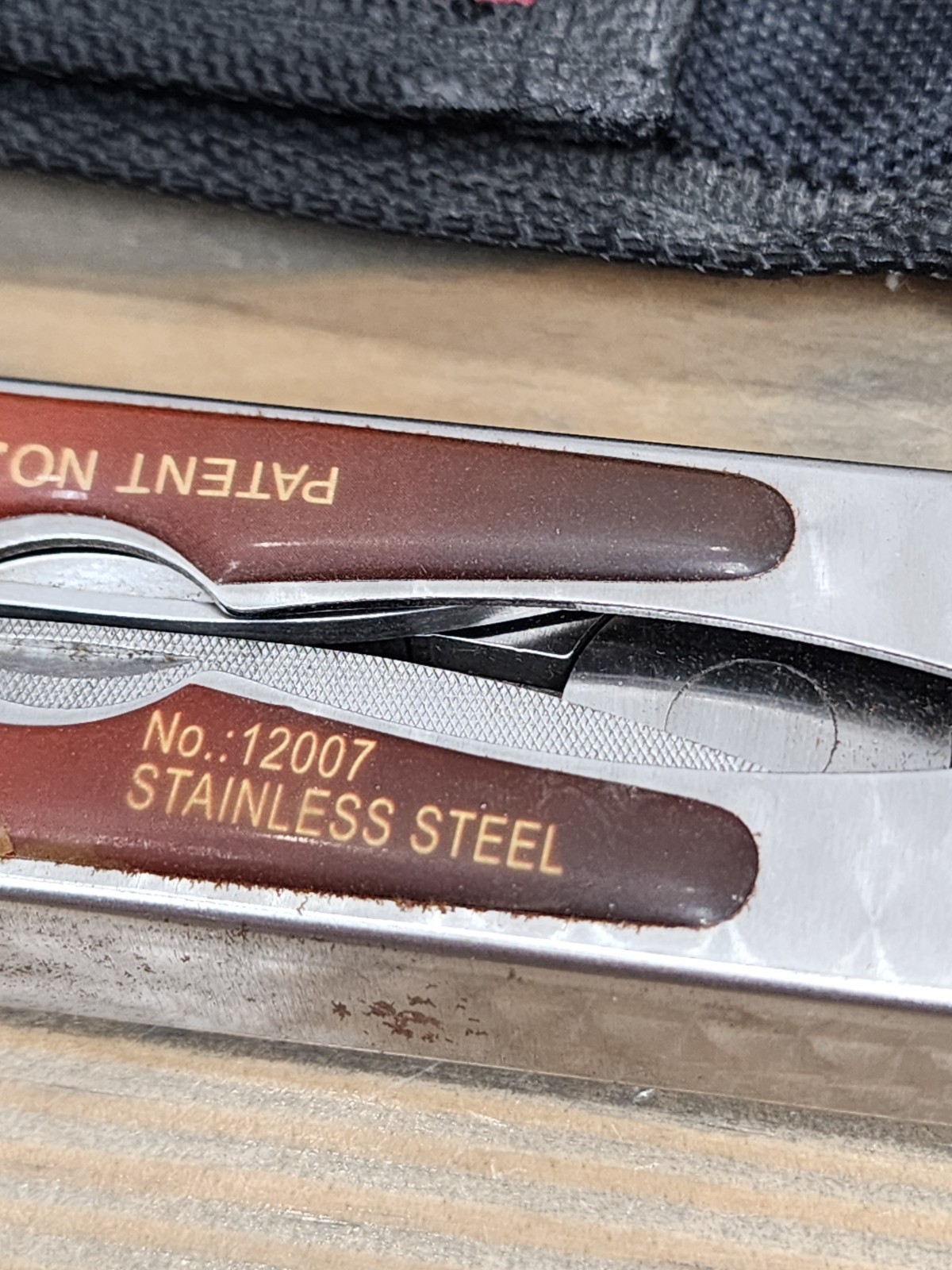 Sheffield Stainless Steel Folding Pliers & Multi Tool NO. 12007