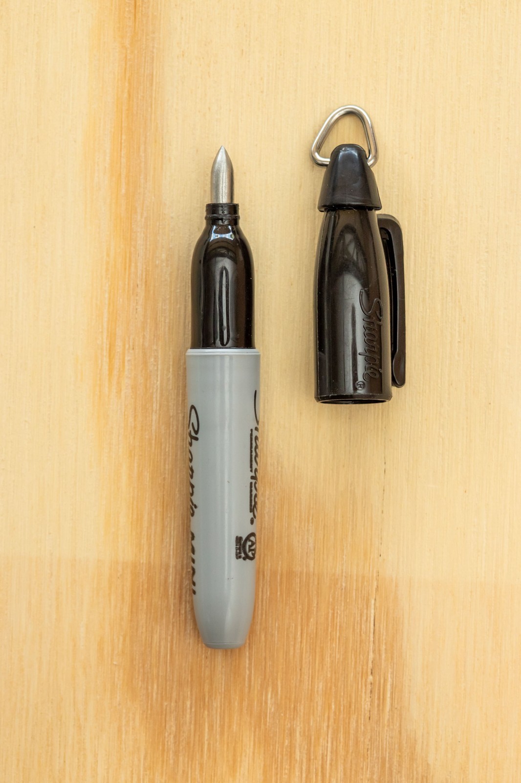 Mini black stainless steel, EDC Tool, G10 Pen, Marlin Spike, Tactical Sharpie