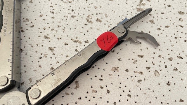 Leatherman KICK Stainless Steel Silver &Grey Multi Tool Pliers,Knife,Opener Bott