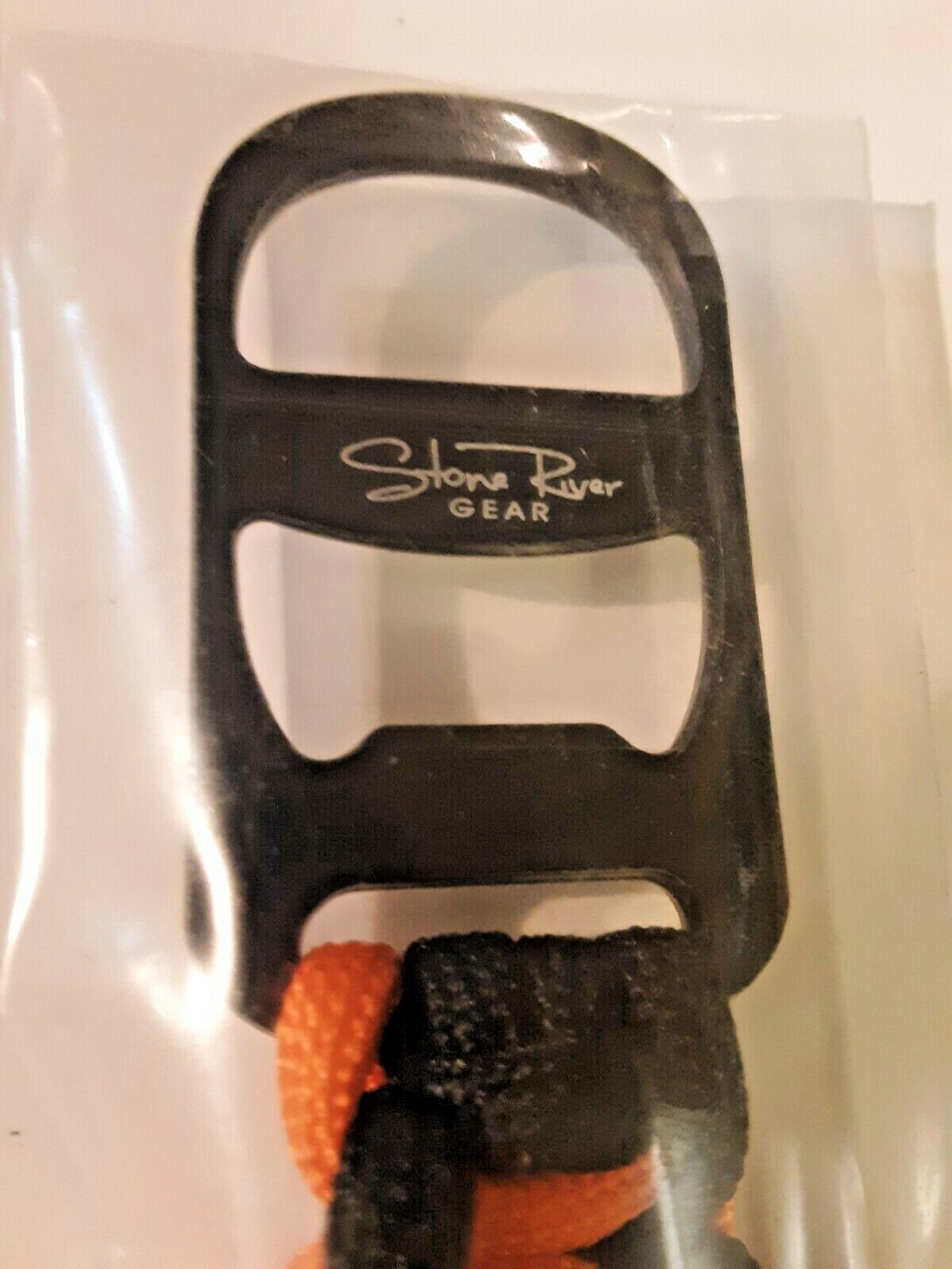 Stone River Gear Paracord Key Chain With Bottle Opener & Carabiner Keychain NEW