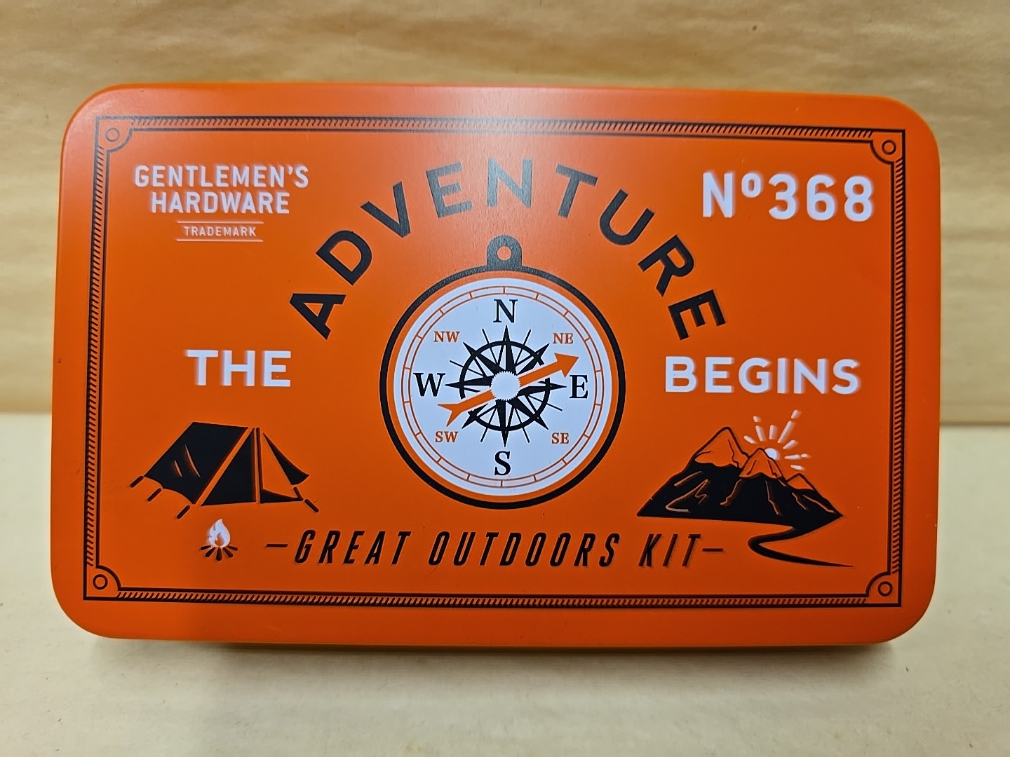 Gentlemen’s Hardware Great Outdoors Kit Hiking Camping Survival #368