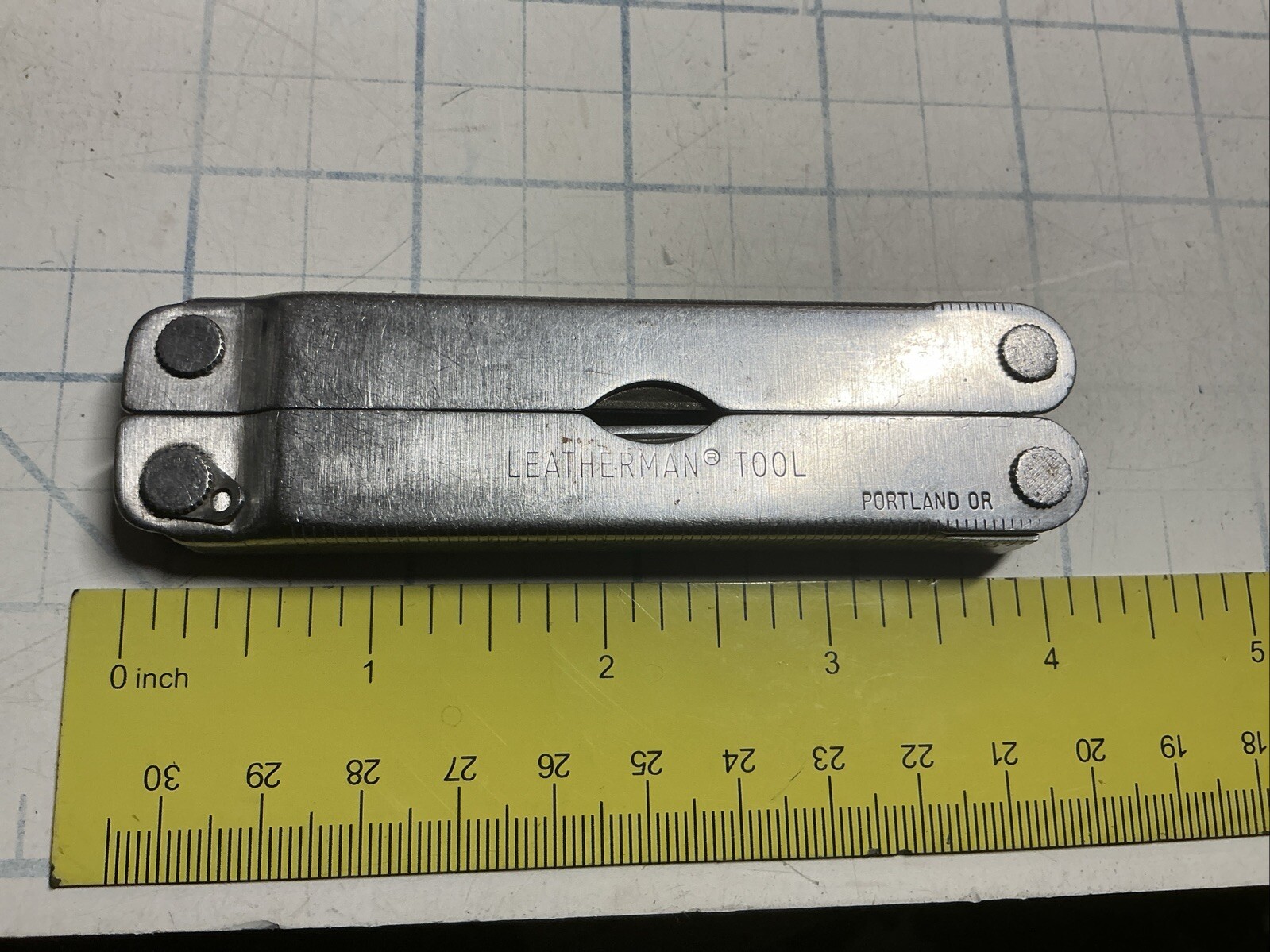 Vintage Original Leatherman Multi Tool Portland OR Leather Sheath USA