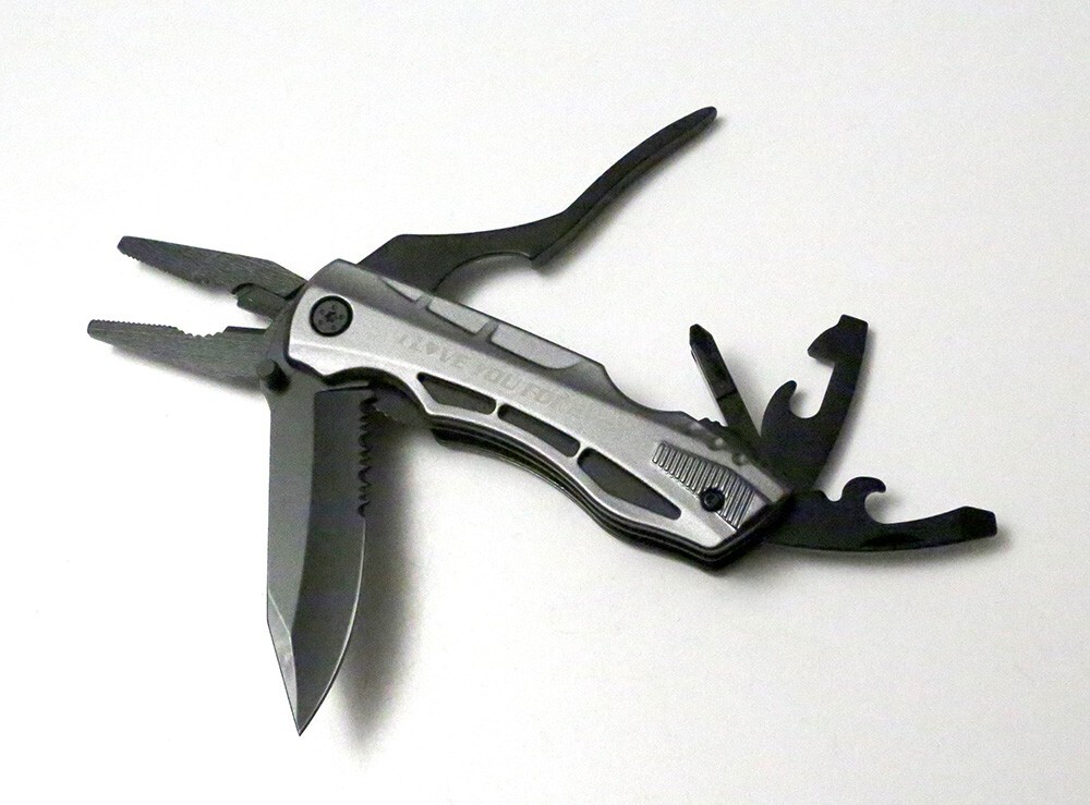 Tikwork multi tool – Knife Gift Set “I love you forever” New Has Sheath and Box